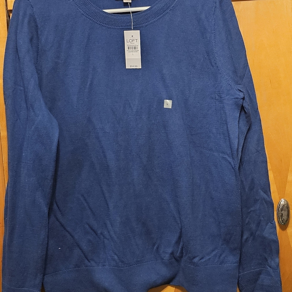 LOFT Blue Sweater